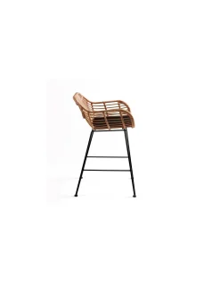 Taburete ratán sintético | Crisal Decoración