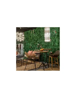Taburete ratán sintético | Crisal Decoración