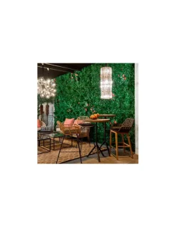 Taburete ratán sintético | Crisal Decoración